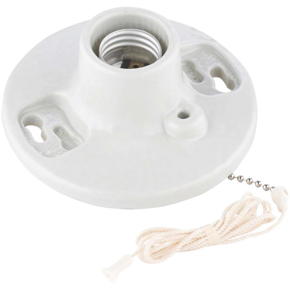Picture of Leviton Lampholder With Pull Chain