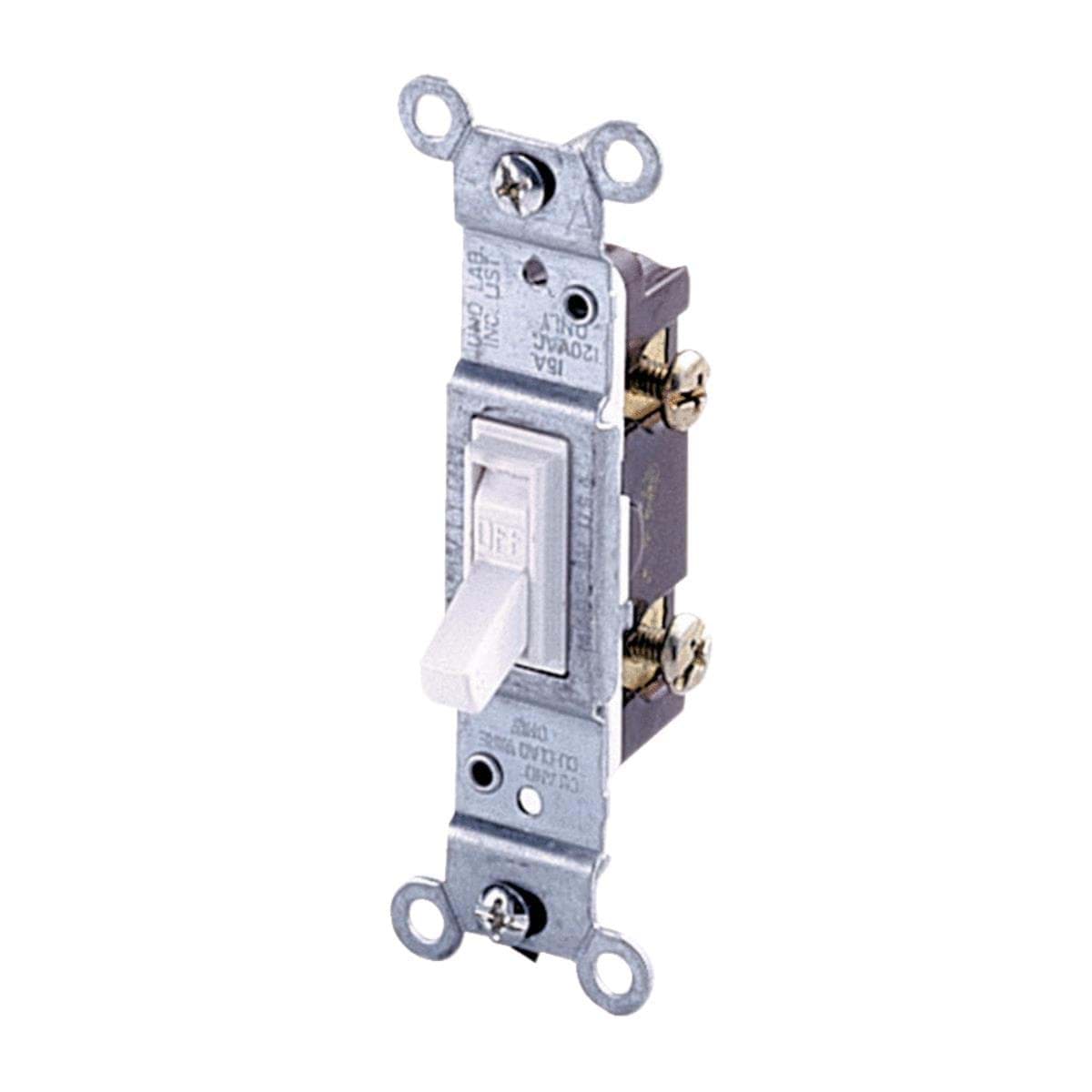 Picture of Leviton Contractor Toggle Single Pole Switch