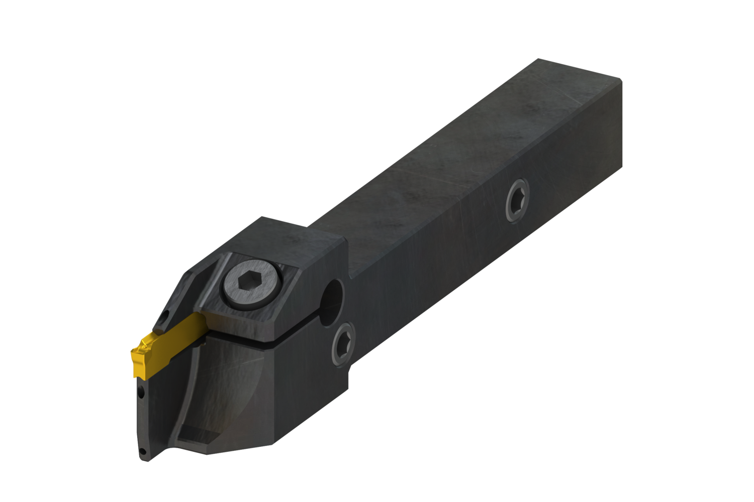Picture of Grooving tool with internal coolant for GL Inserts, for Sliding head machines - GL2-A08AFL-.47-1.57