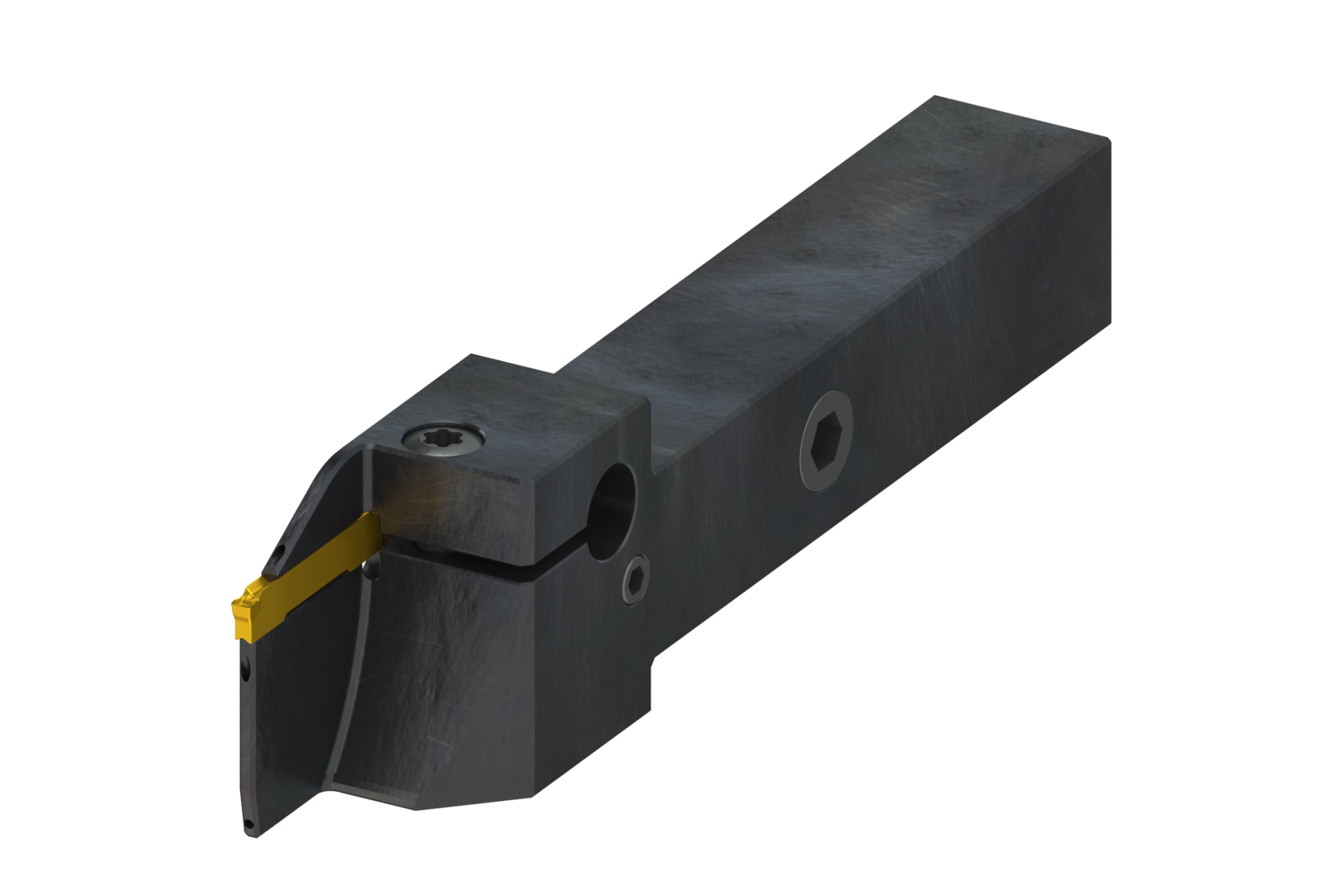 Picture of Grooving and Parting-Off tool with internal coolant for GL Inserts - GL2-A12CFL-.79-3.15