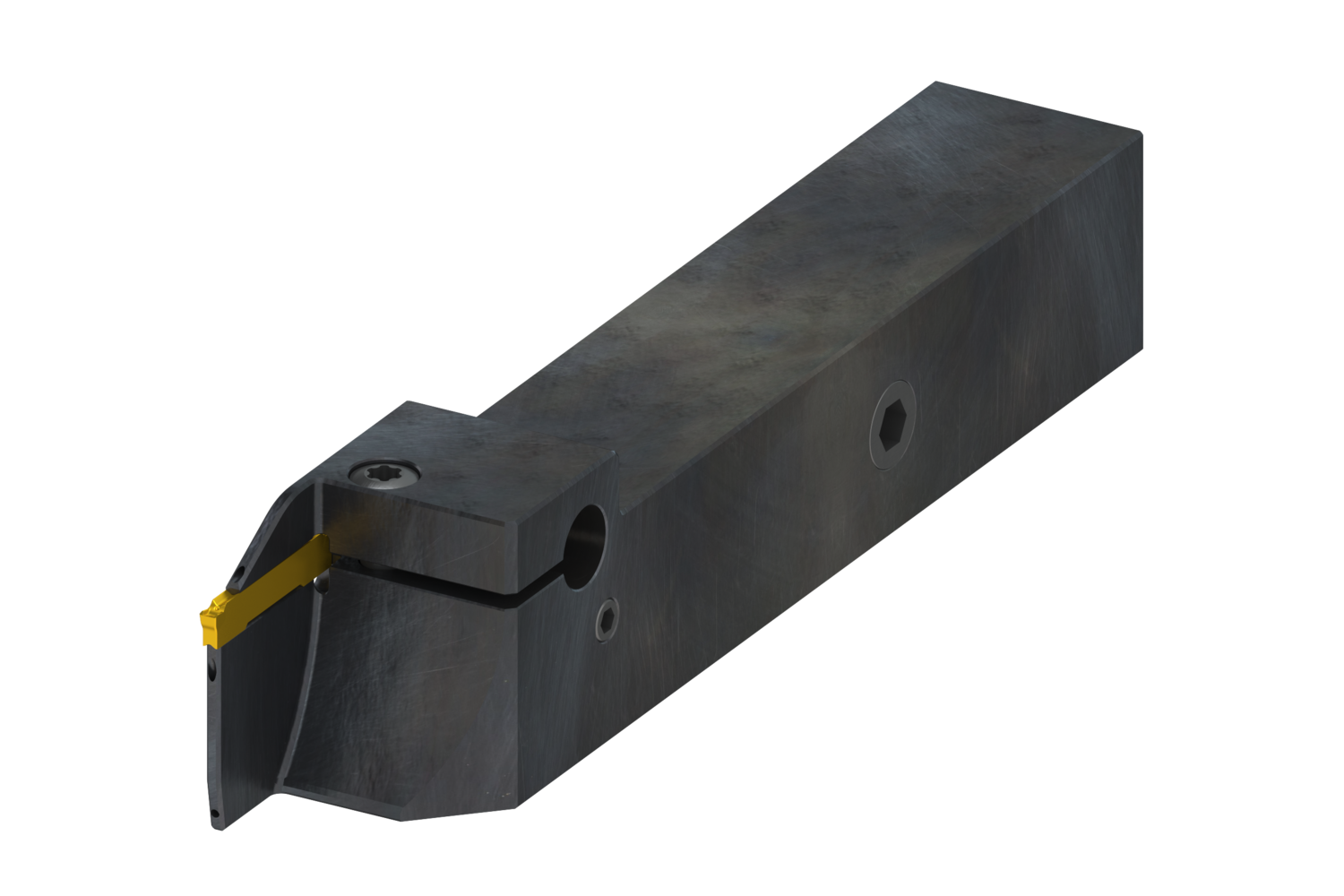 Picture of Grooving and Parting-Off tool with internal coolant for GL Inserts - GL2-A16DFL-.79-3.15