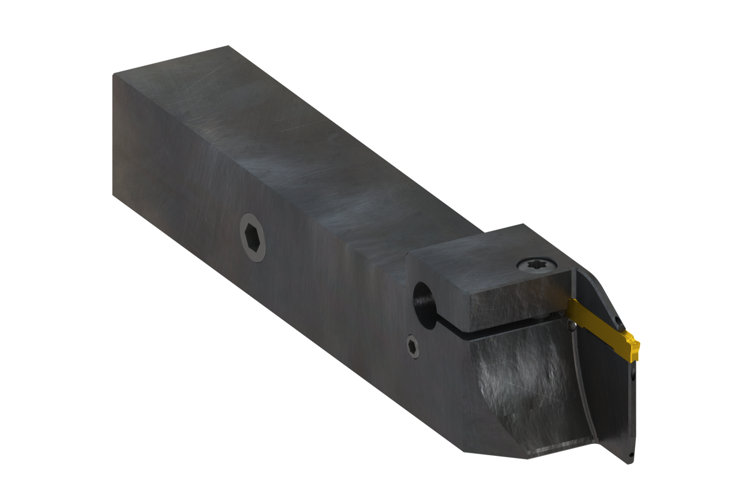 Picture of Grooving and Parting-Off tool with internal coolant for GL Inserts - GL2-A16DFR-.79-3.15