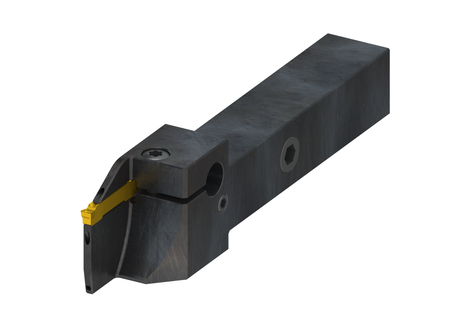 Picture of Grooving and Parting-Off tool with internal coolant for GL Inserts - GL3-A12CFL-.79-3.15
