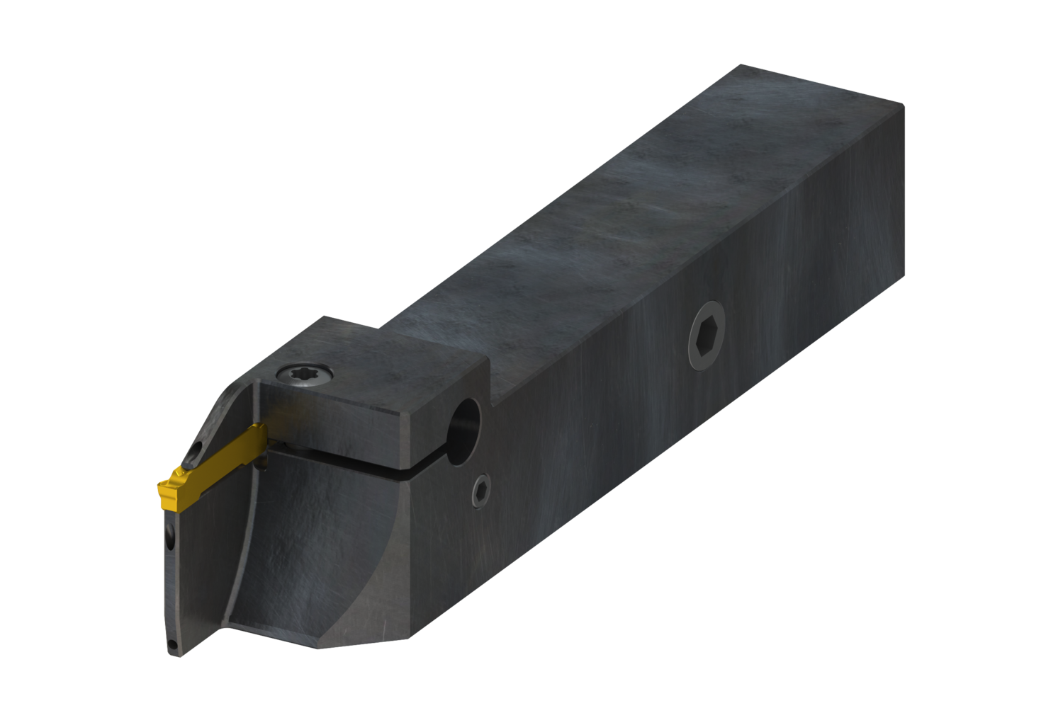Picture of Grooving and Parting-Off tool with internal coolant for GL Inserts - GL3-A16DFL-.79-3.15