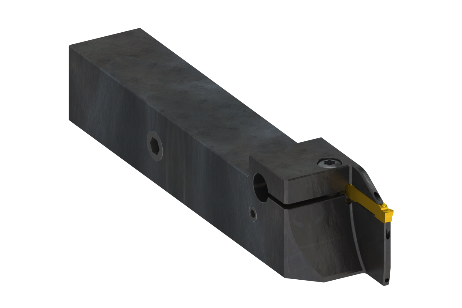 Picture of Grooving and Parting-Off tool with internal coolant for GL Inserts - GL3-A16DFR-.79-3.15