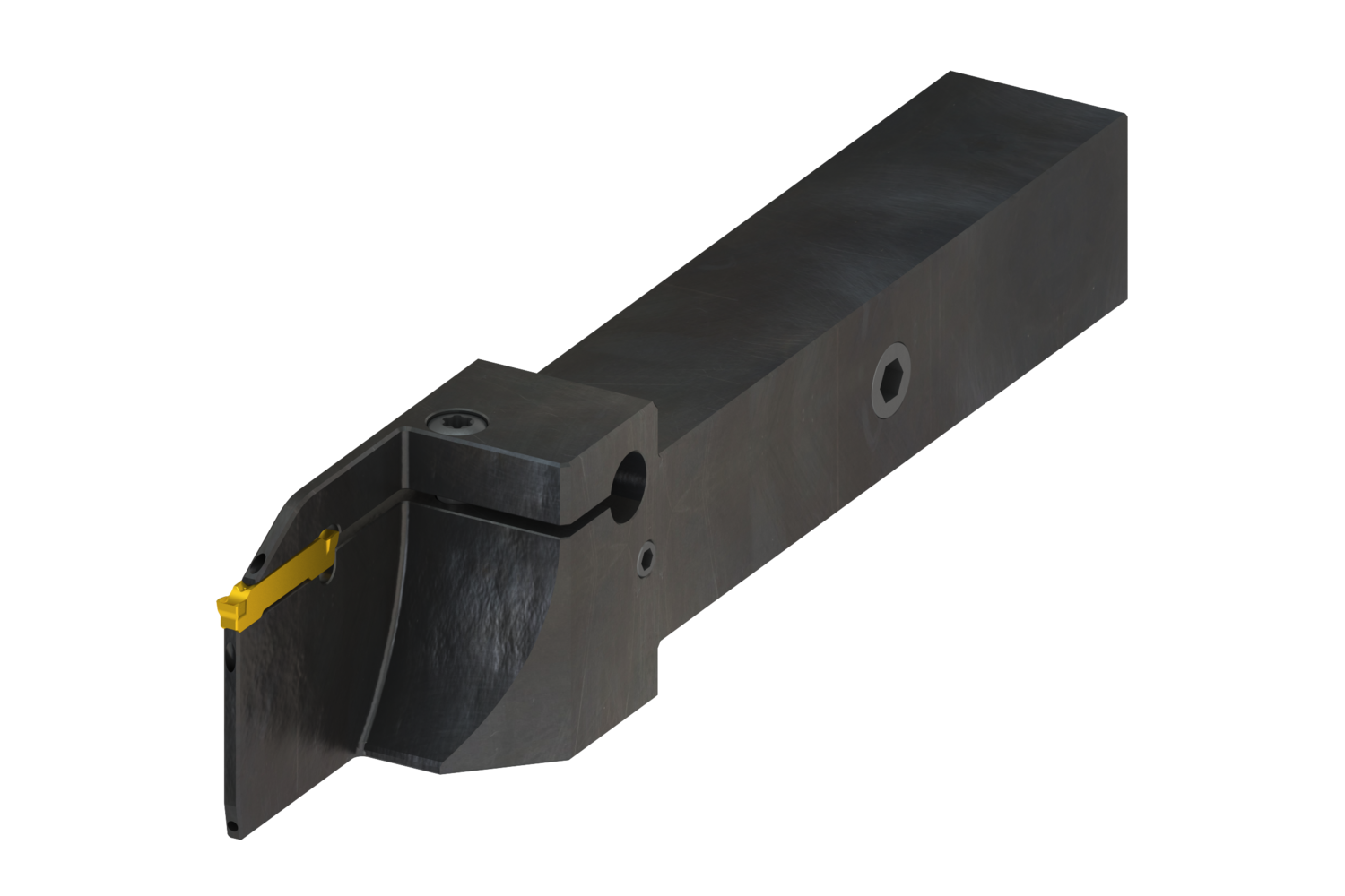 Picture of Grooving and Parting-Off tool with internal coolant for GL Inserts - GL3-A16EFL-1.57-3.94