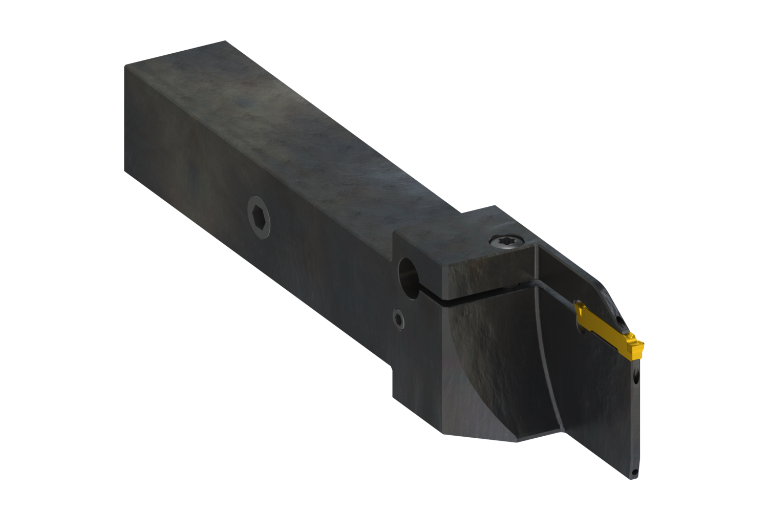 Picture of Grooving and Parting-Off tool with internal coolant for GL Inserts - GL3-A16EFR-1.57-3.94