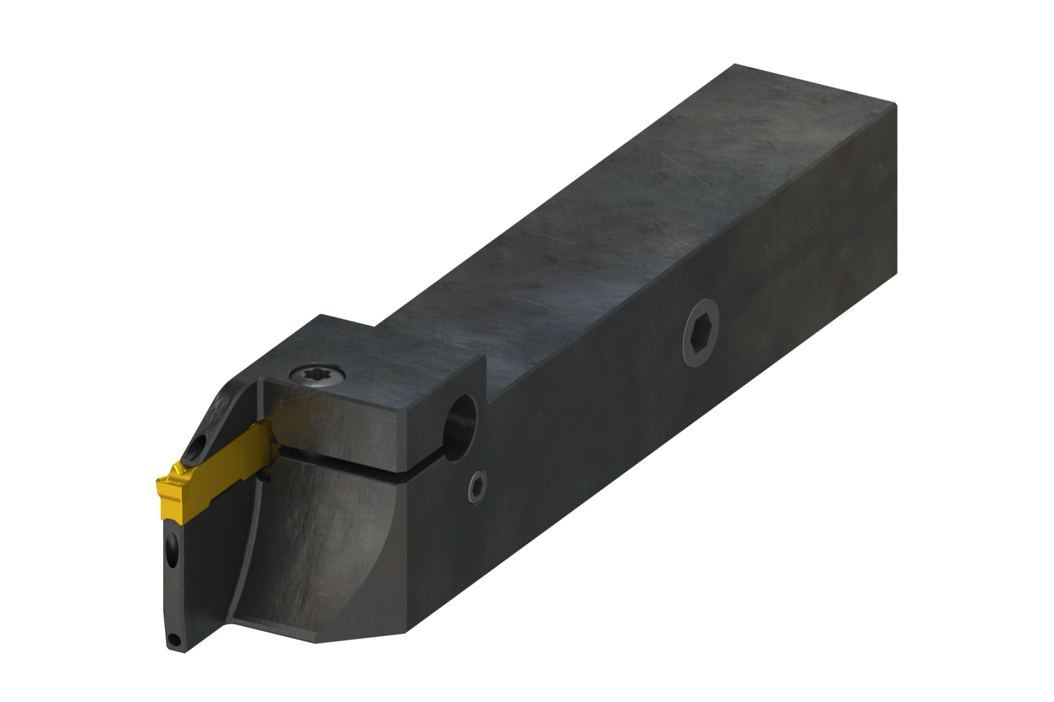 Picture of Grooving and Parting-Off tool with internal coolant for GL Inserts - GL4-A16DFL-.79-3.15