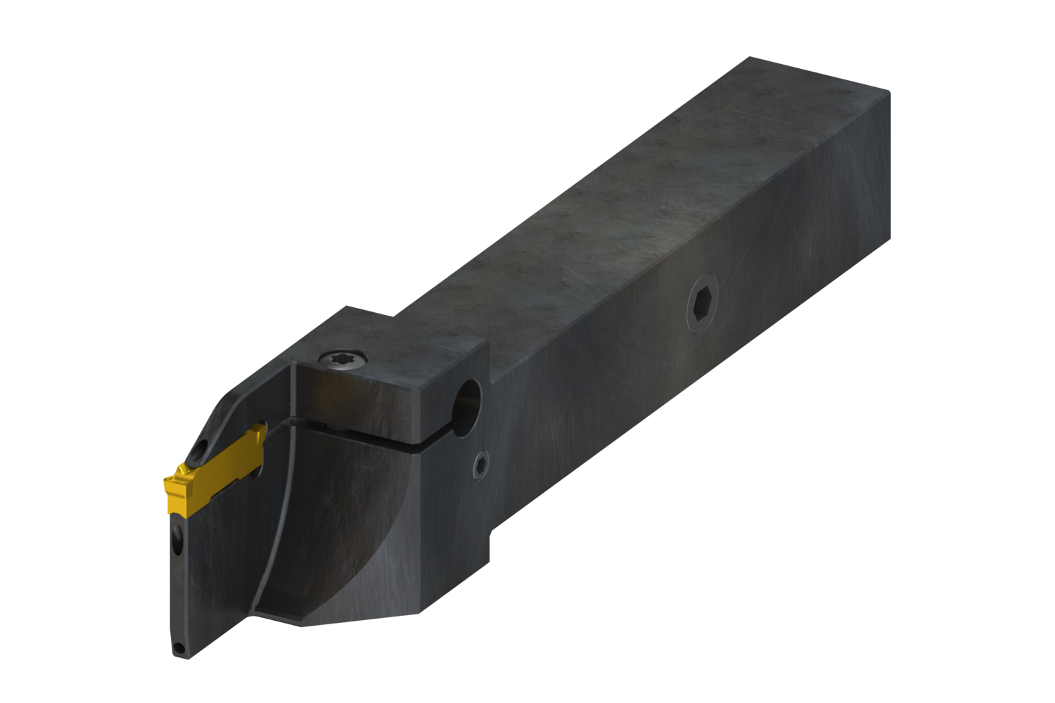 Picture of Grooving and Parting-Off tool with internal coolant for GL Inserts - GL4-A16EFL-1.26-3.15