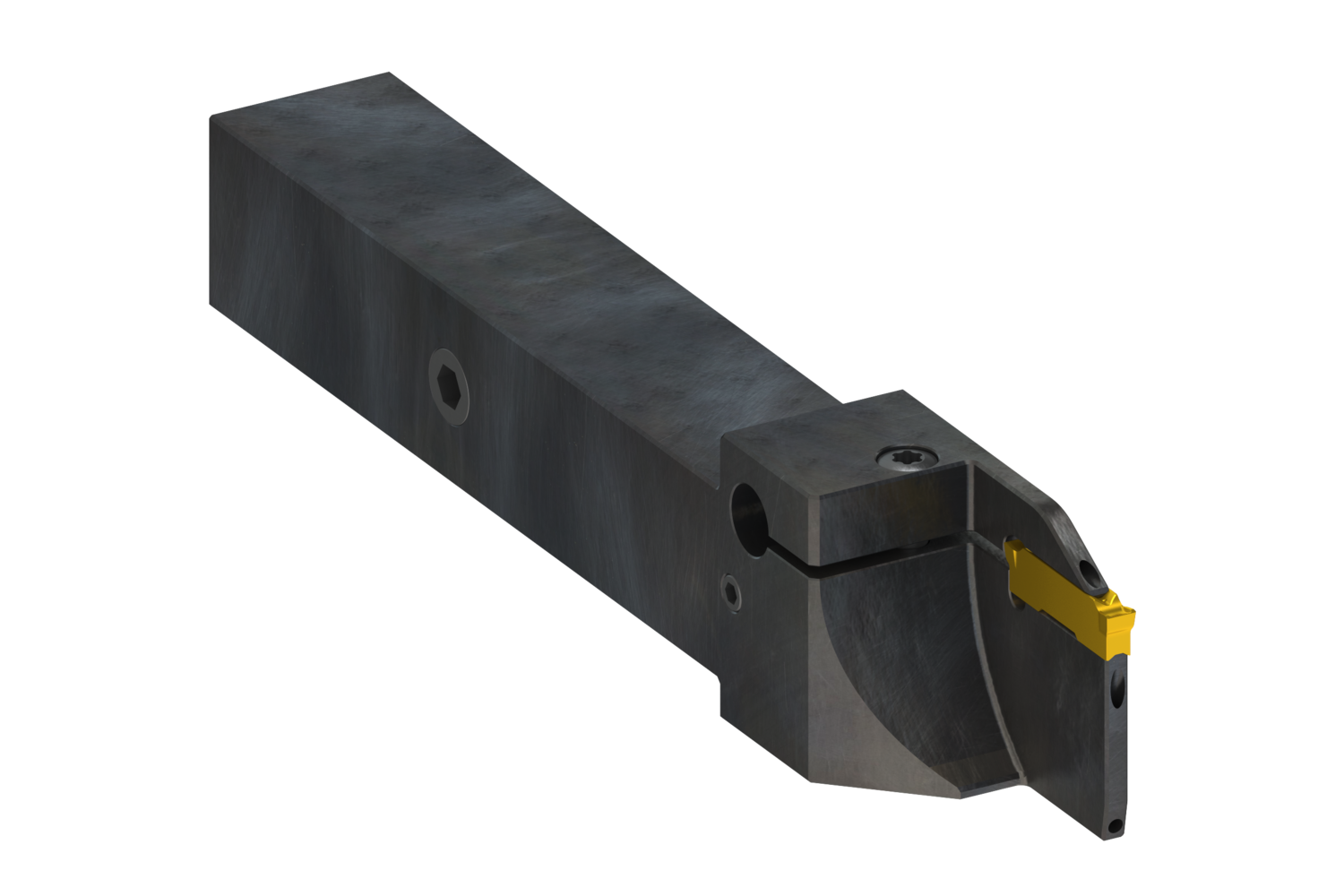 Picture of Grooving and Parting-Off tool with internal coolant for GL Inserts - GL4-A16EFR-1.26-3.15