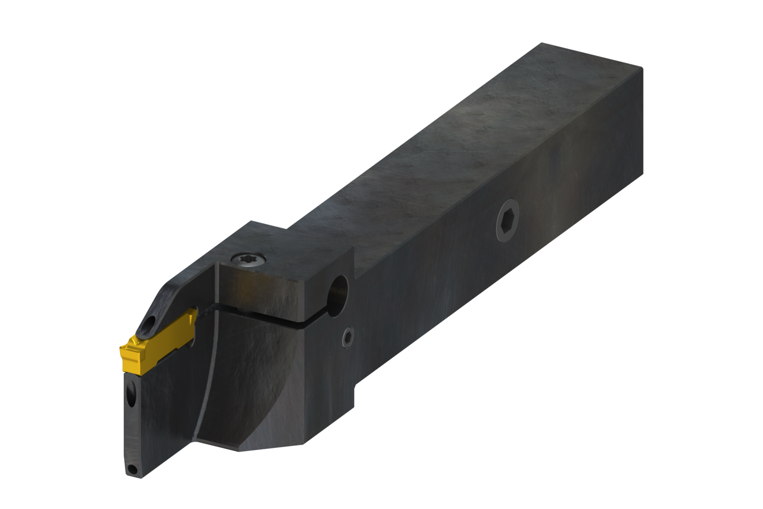 Picture of Grooving and Parting-Off tool with internal coolant for GL Inserts - GL5-A16EFL-1.26-3.94
