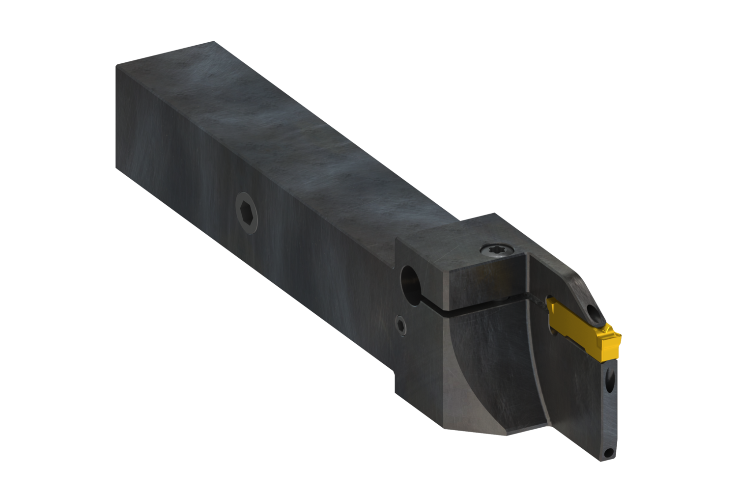Picture of Grooving and Parting-Off tool with internal coolant for GL Inserts - GL5-A16EFR-1.26-3.94