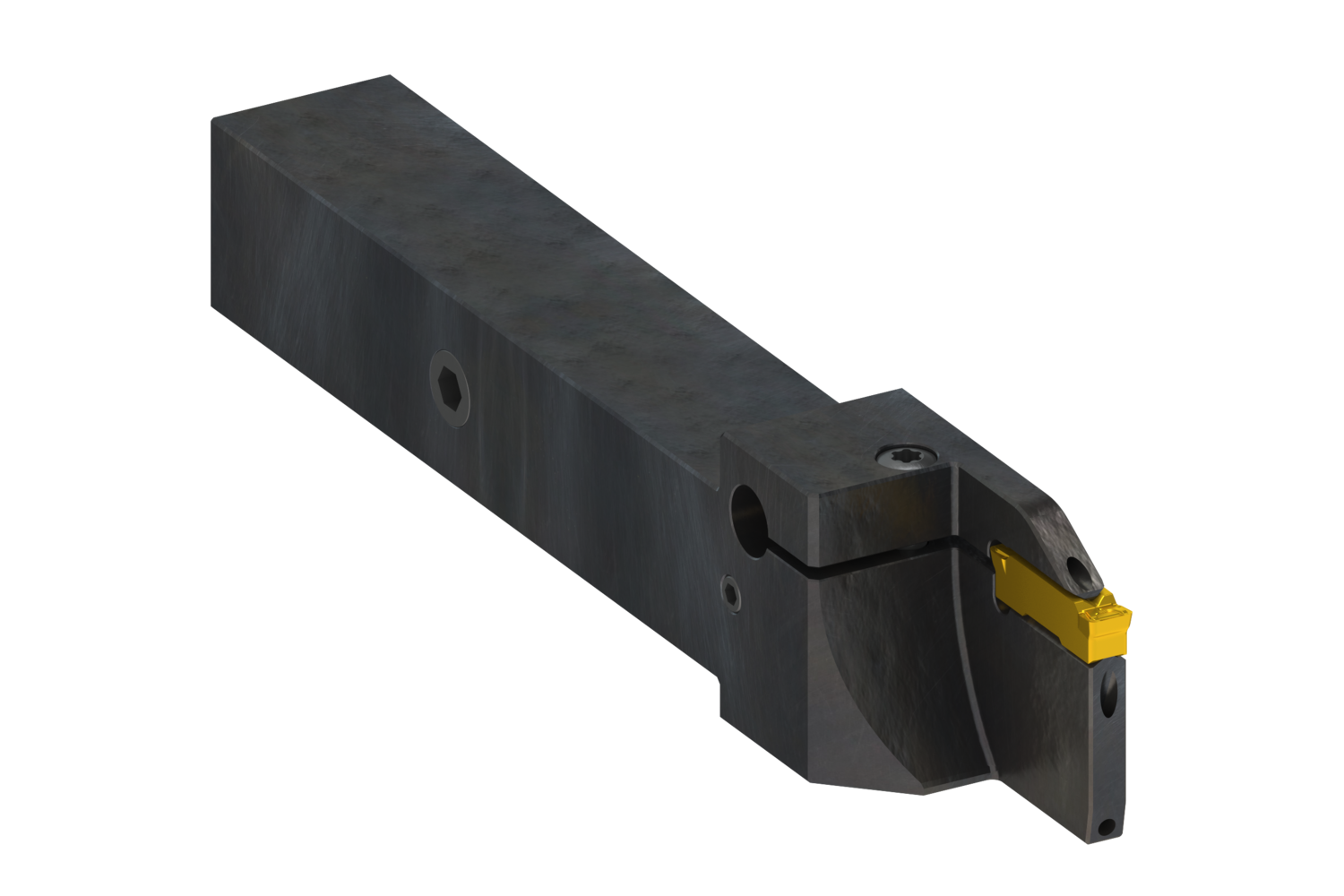 Picture of Grooving and Parting-Off tool with internal coolant for GL Inserts - GL6-A16EFR-1.26-3.94