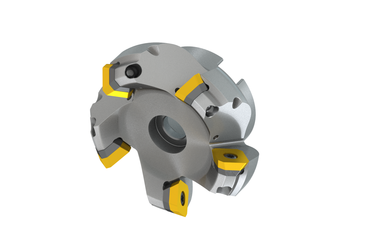 Picture of VER SD13 45° Face Mill with Positive Design and Internal Coolant - 250A05R-IS45SD13F-C
