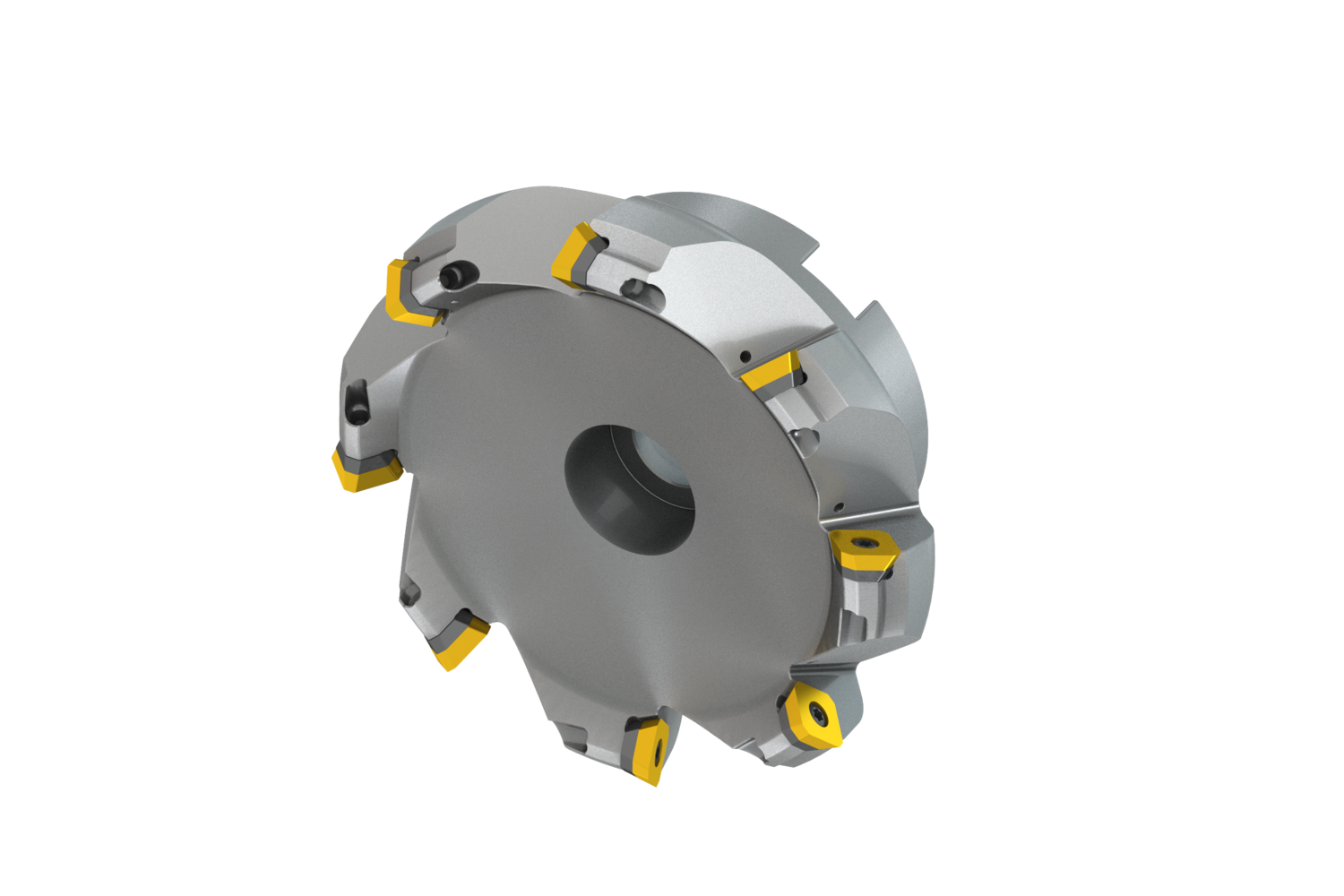 Picture of VER SD13 45° Face Mill with Positive Design and Internal Coolant - 500A08R-IS45SD13F-C