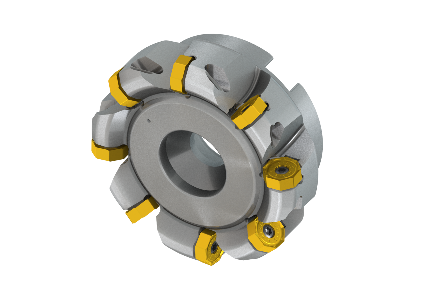 Picture of ECON ON06 43° Face Mill with Double Negative Design and Internal Coolant - 400A08R-IS45ON06-C