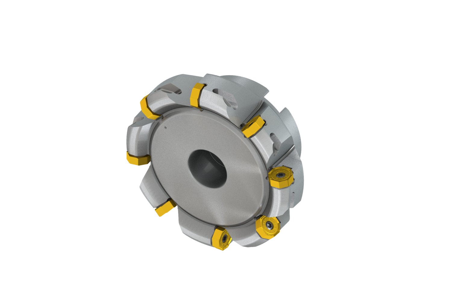 Picture of ECON ON06 43° Face Mill with Double Negative Design and Internal Coolant - 500A08R-IS45ON06-C