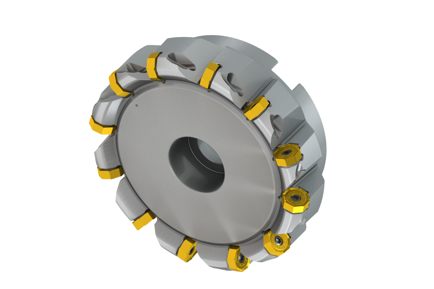 Picture of ECON ON06 43° Face Mill with Double Negative Design and Internal Coolant - 600A12R-IS45ON06-C