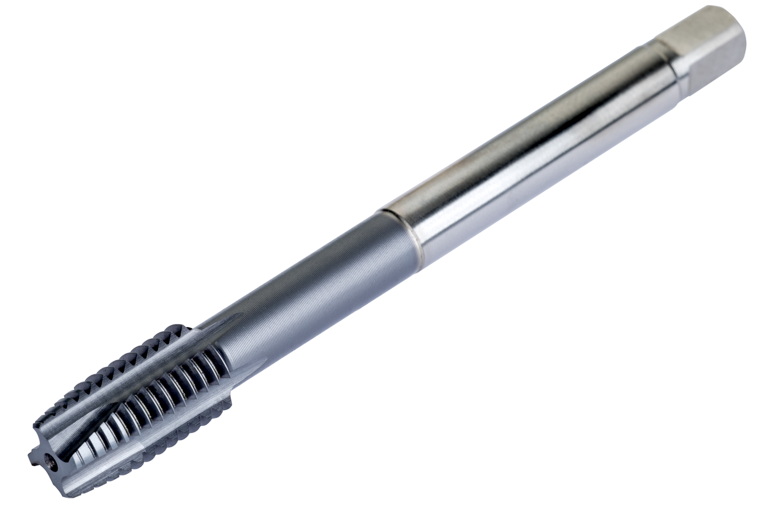 Picture of HSS-E-PM Spiral Point Tap, Metric, DIN/ANSI Standard, TiCN Coated - E697M16