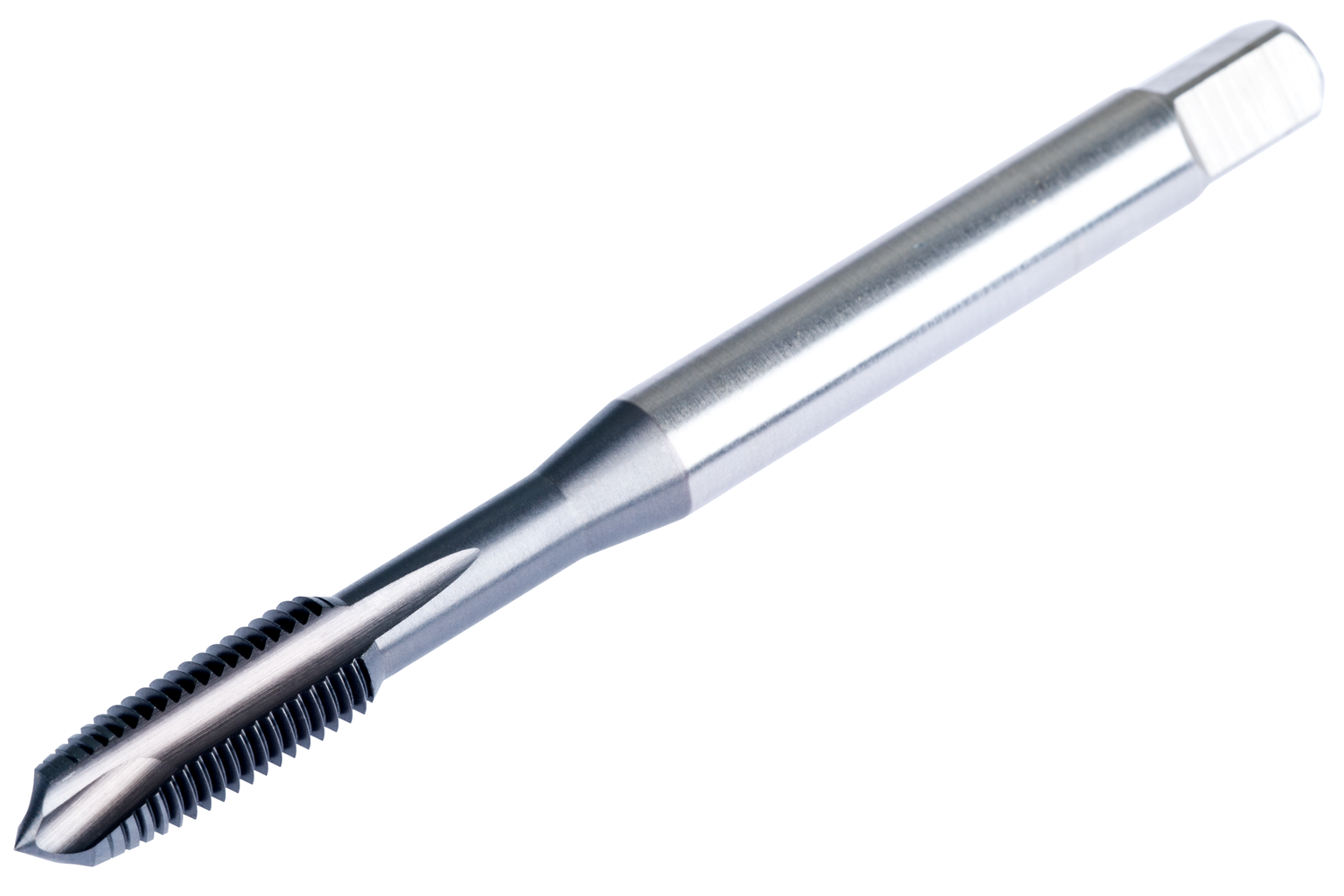 Picture of HSS-E-PM Spiral Point Tap, Metric Fine, DIN/ANSI Standard, TiCN Coated - E697M8X1.0