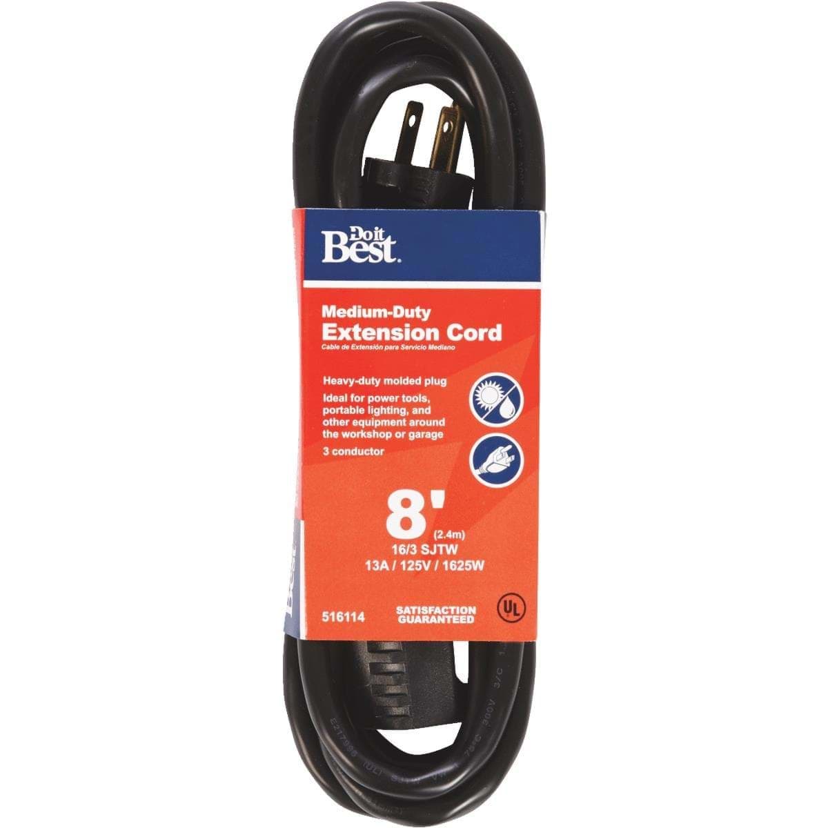 Picture of Do it Best 16/3 Medium-Duty Outdoor Extension Cord