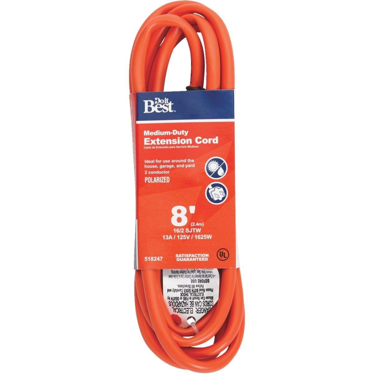 Picture of Do it Best 16/2 Polarized Outdoor Extension Cord