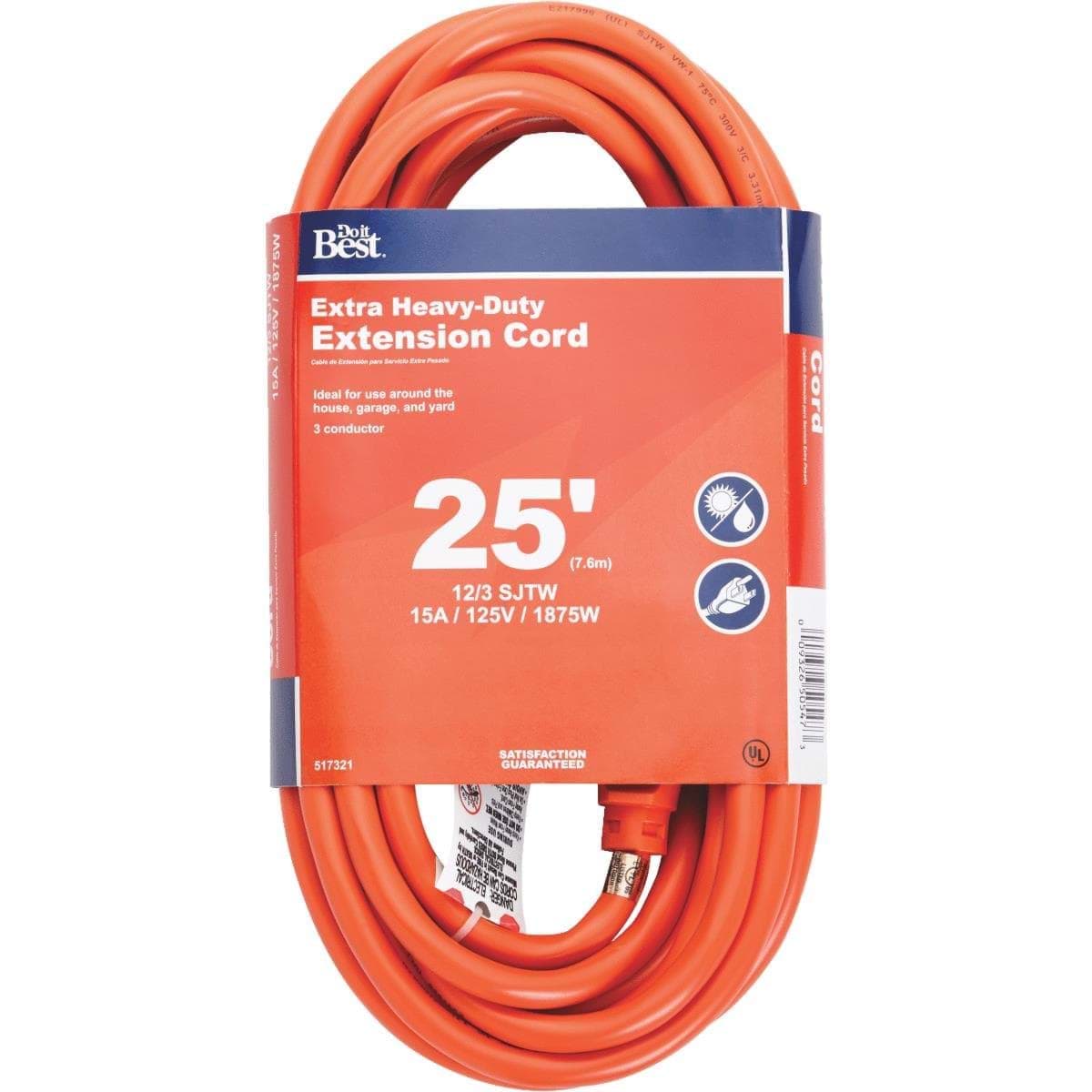 Picture of Do it Best 12/3 Heavy-Duty Outdoor Extension Cord
