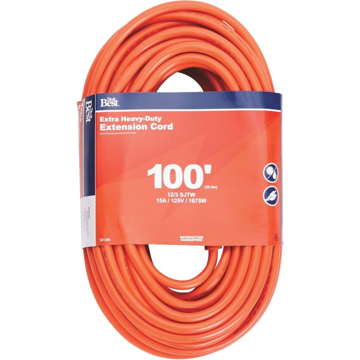Picture of Do it Best 12/3 Heavy-Duty Outdoor Extension Cord