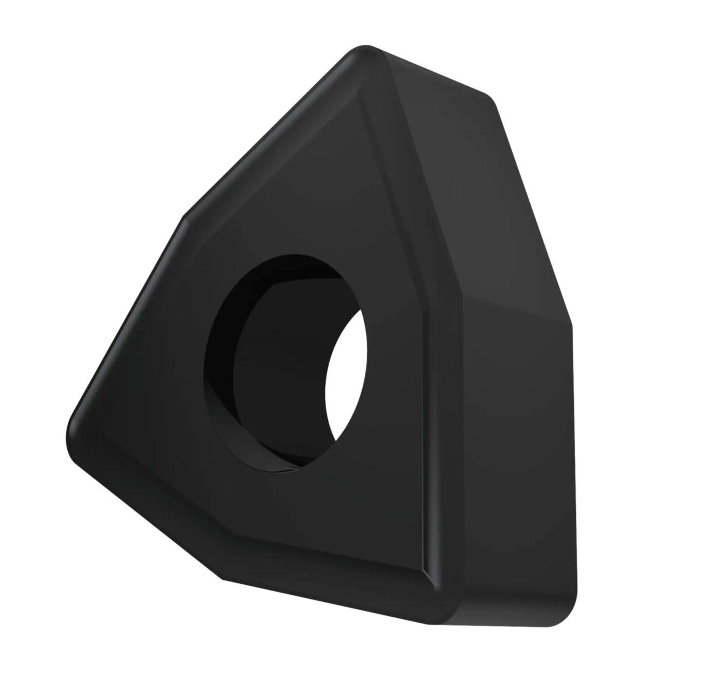 Picture of Sg-Side Pos Turning Insert, 80° Trigon with 7° Clear, ICD of 1/2", 3/16" Thick, 3/64" NR