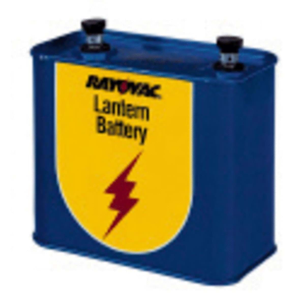 Picture of Rayovac 12V Screw Terminal Zinc Lantern Battery