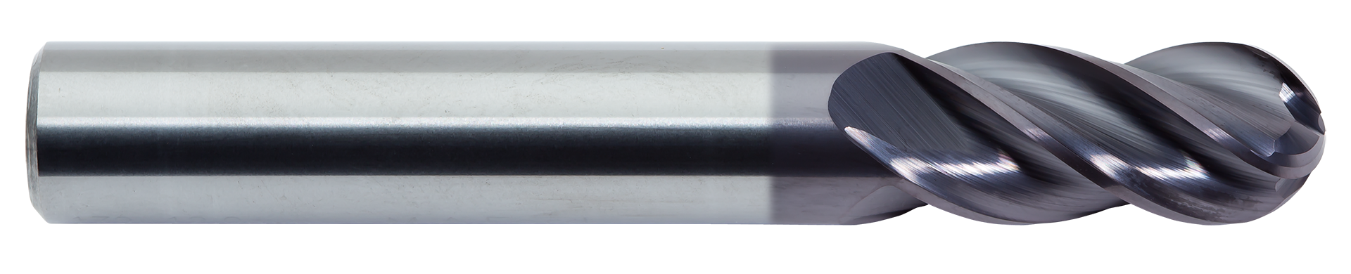 Picture of TuffCut XR 4 Flute Ball Nose End Mill Variable Helix - 1/4x3/8x2 ALtima