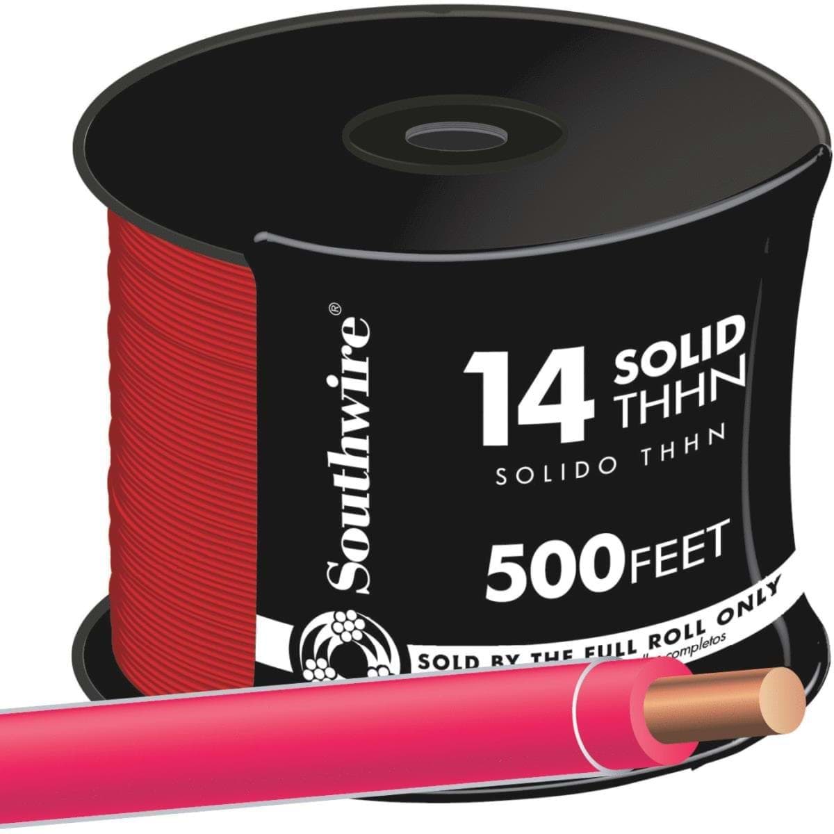 Picture of Southwire 14 AWG Solid THHN Wire