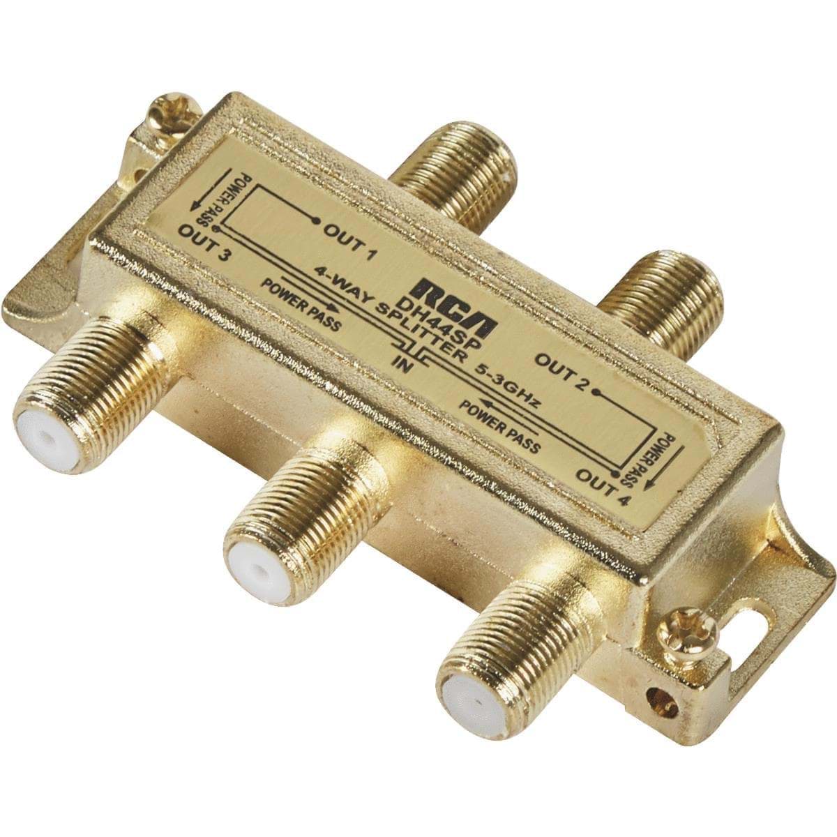 Picture of RCA Digital Plus 4-Way Coaxial Splitter