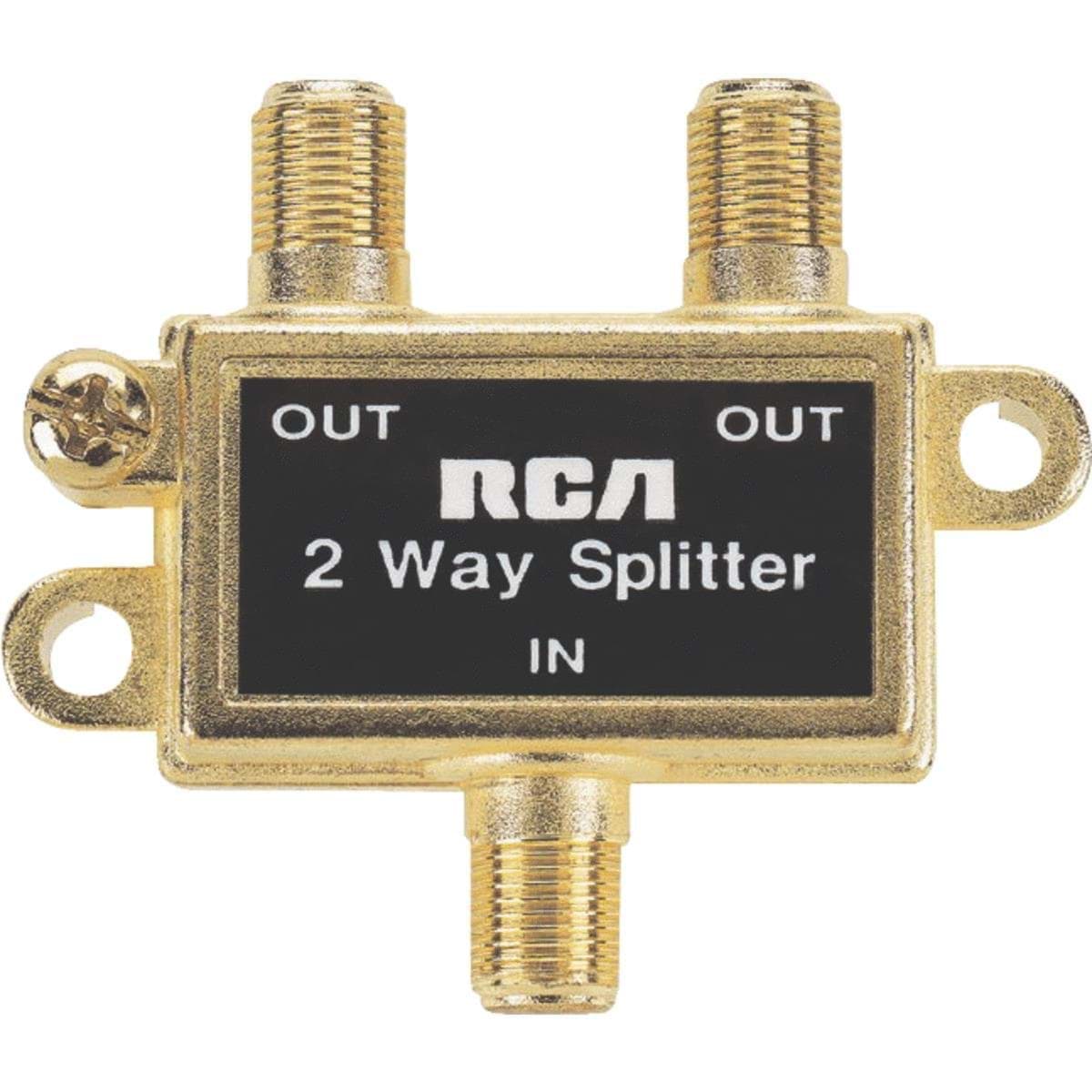 Picture of RCA 2-Way Coaxial Splitter
