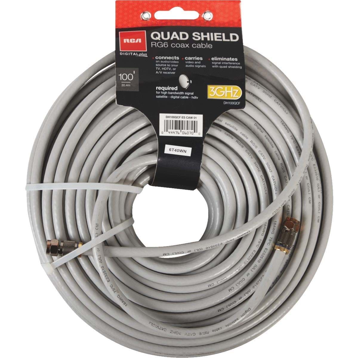 Picture of RCA RG6U Quad Shield Cable