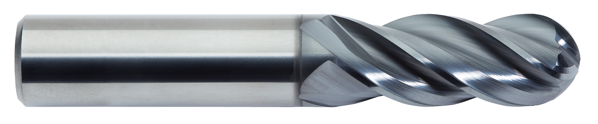 Picture of TuffCut XT 4 FL End Mill Ball Nose Variable Helix - 3/4x1-1/2x4 ALtima Blaze