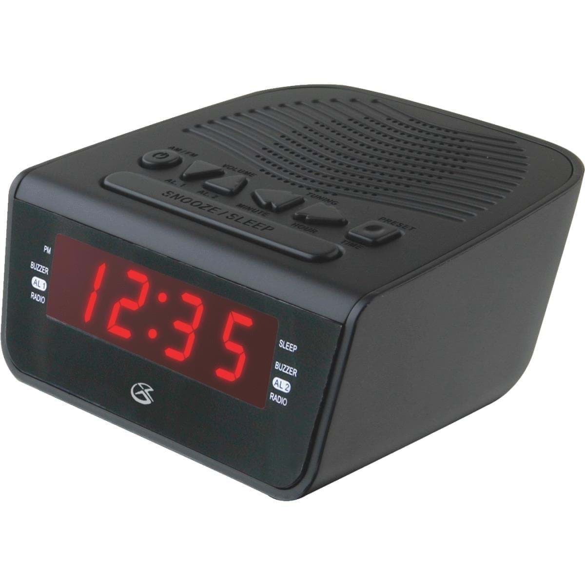Picture of GPX Dual Memory Alarm Clock Radio