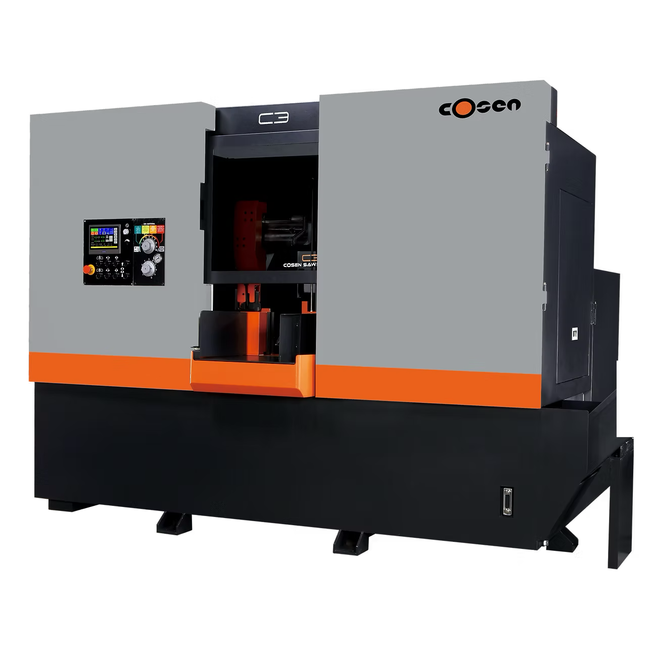 Picture of Cosen C-TECH 3 Fully Automatic Enclosed Horizontal Dual Post Band Saw