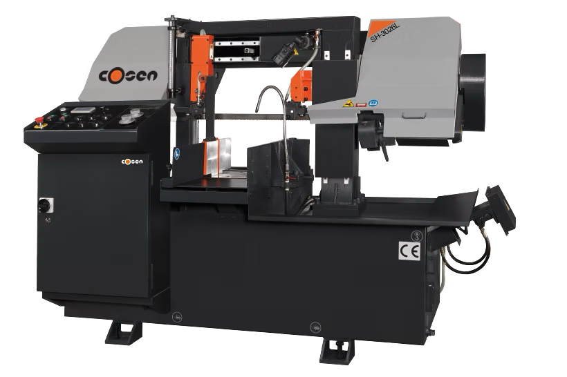 Picture of Cosen SH-3026L Semi-Automatic Horizontal Dual Post Band Saw