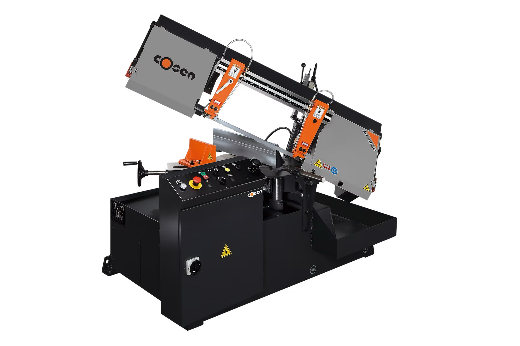 Picture of Cosen SH-460M Semi-Automatic Horizontal Scissor Style Mitering Band Saw
