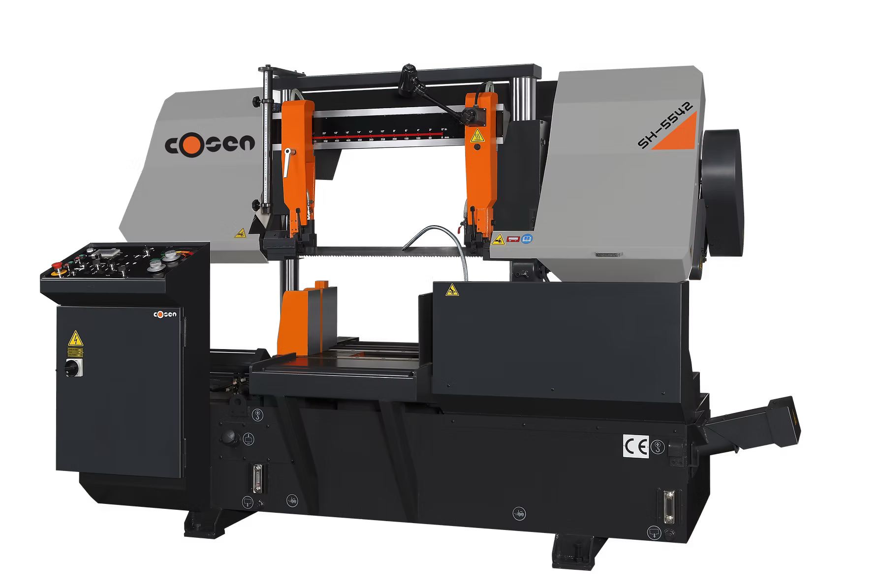 Picture of Cosen SH-5542 Semi-Automatic Horizontal Dual Column Band Saw