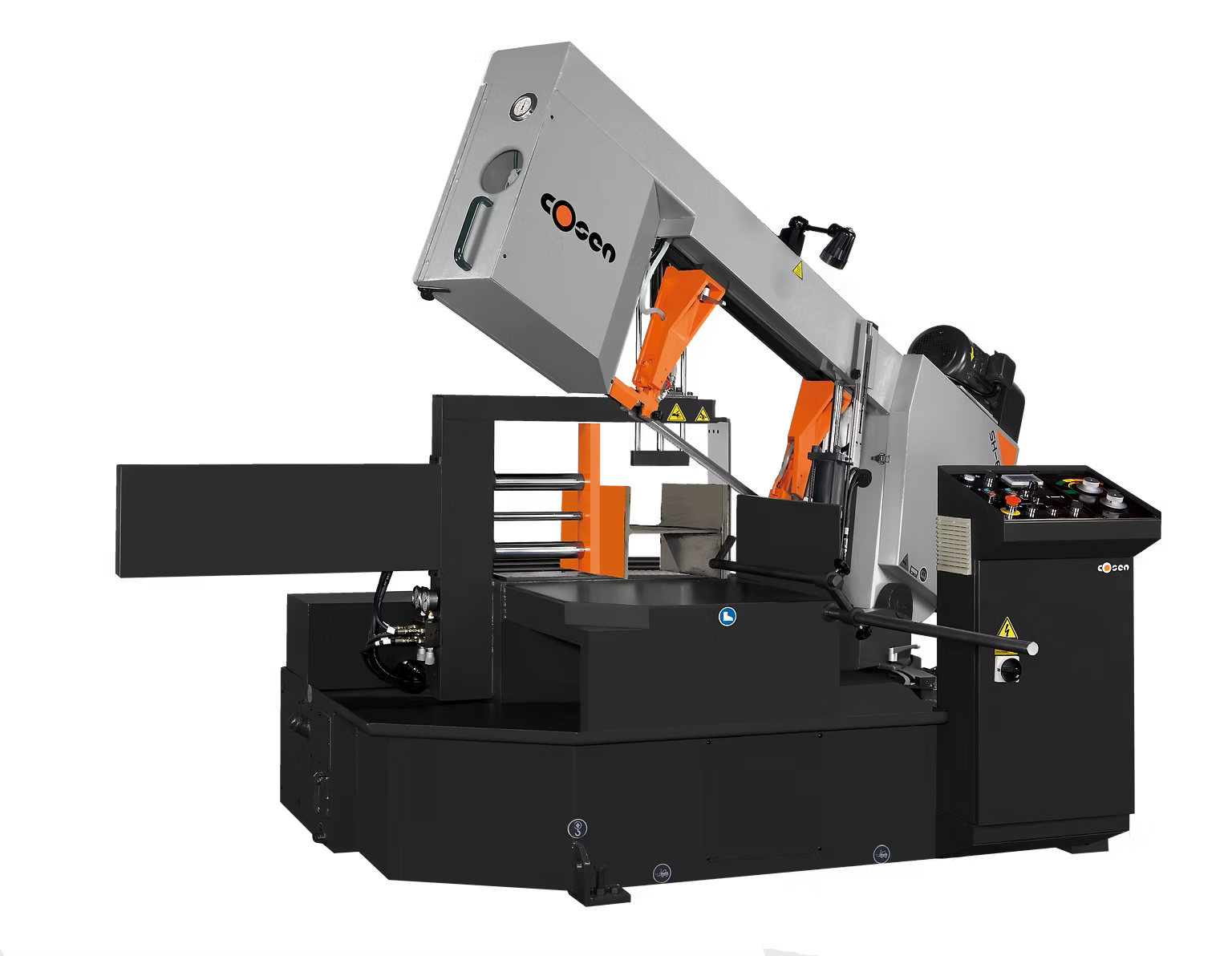 Picture of Cosen SH-650M Semi-Automatic Horizontal Scissor Style Mitering Band Saw