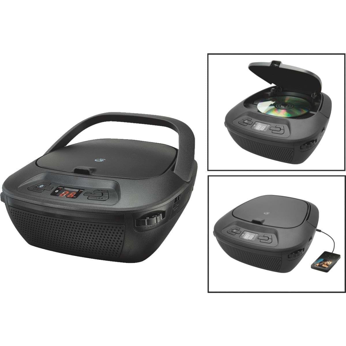 Picture of GPX Bluetooth CD AM/Fm Boombox