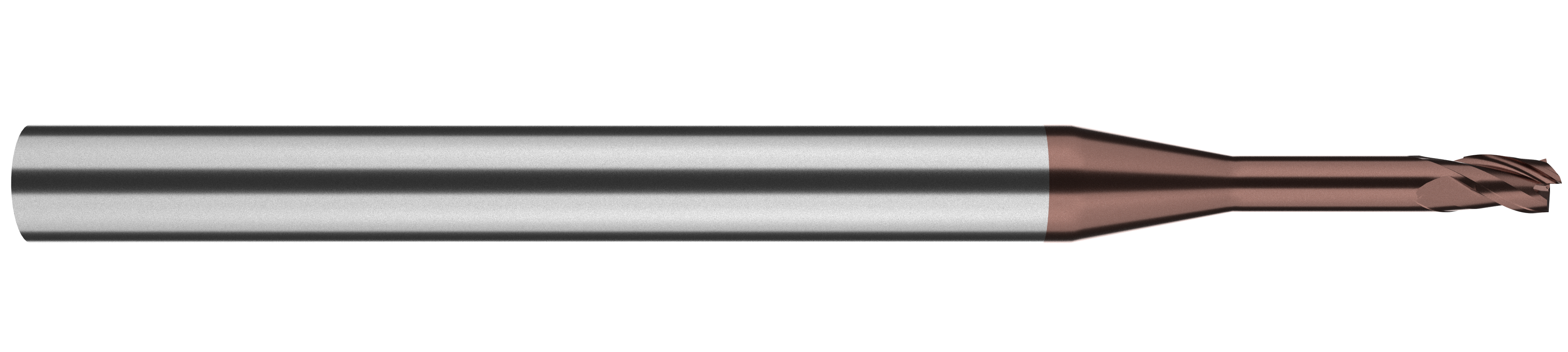Picture of TuffCut Micro 3MV 3 Flute Micro Variable End Mill - 3/32x.1410x.7500x2-1/2x1/8Shk ALtima Xtreme