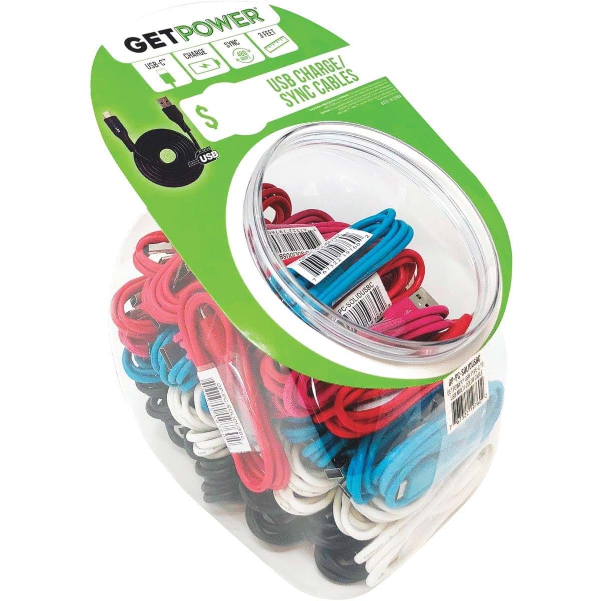 Picture of GetPower 3 Ft. USB Charging & Sync Cable
