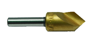 Picture of HSS Uniflute Countersink - 3/8x90° TiN