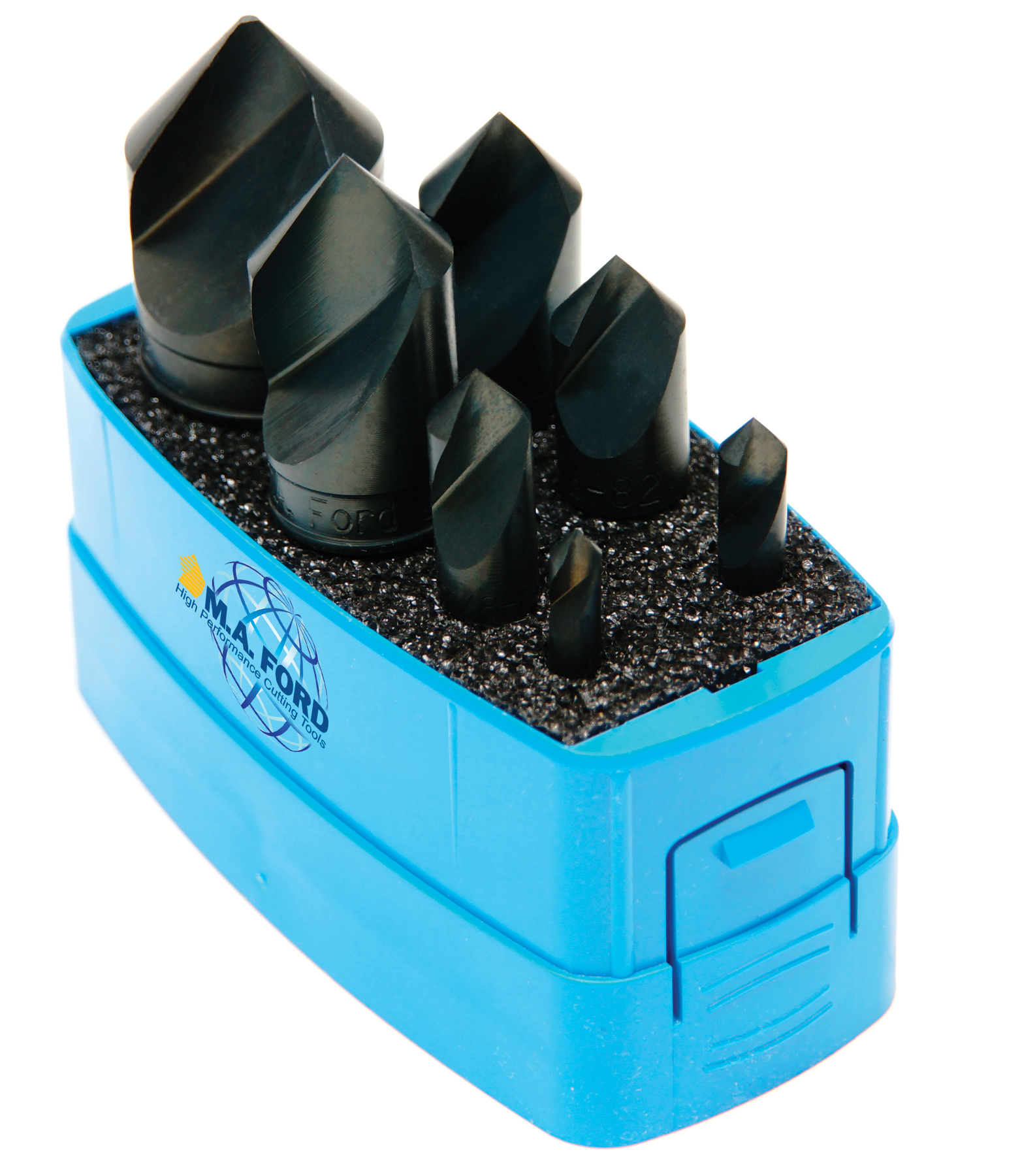 Picture of HSS Uniflute Set - Set 3/16 1/4 3/8 1/2 5/8 3/4 1 x 100°