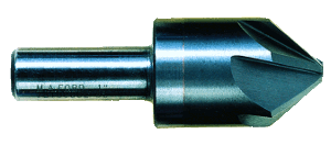 Picture of Carbide 6 Flute Countersink - 3/8 x 82°
