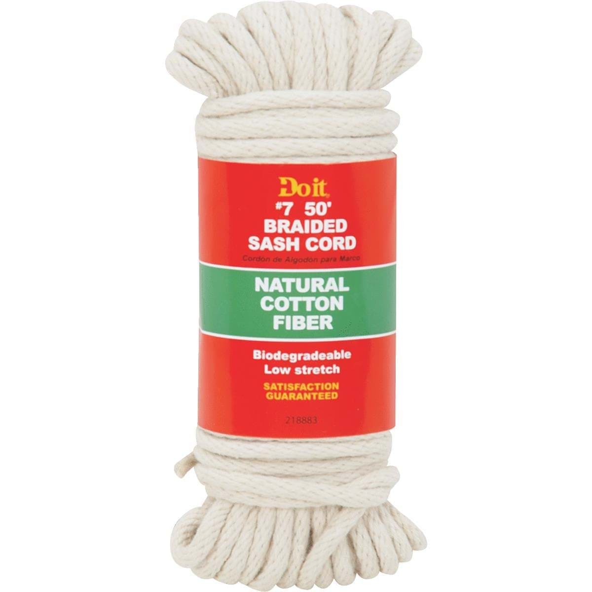 Picture of Do it Solid Braided Cotton Sash Cord - #7, 7/32" - 50 ft
