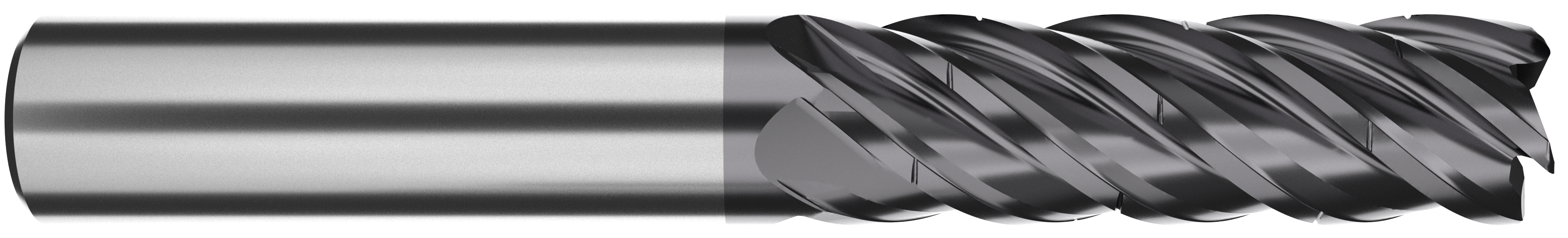 Picture of TuffCut XV 5 Flute End Mill Heavy Core Chipbreaker - 1/2x2-1/8x4x.030R ALtima Q